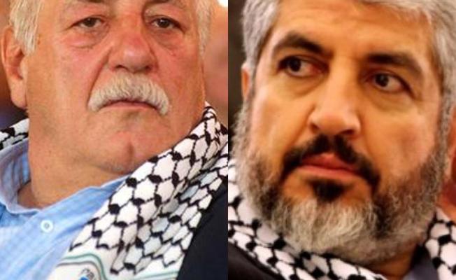 خالد مشعل وأحمد جبريل