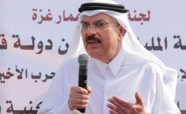 رئيس اللجنة القطرية لإعمار قطاع غزة، السفير محمد العمادي،