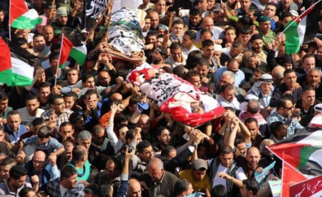 الخليل تشيّع شهداء سعير الأربعة