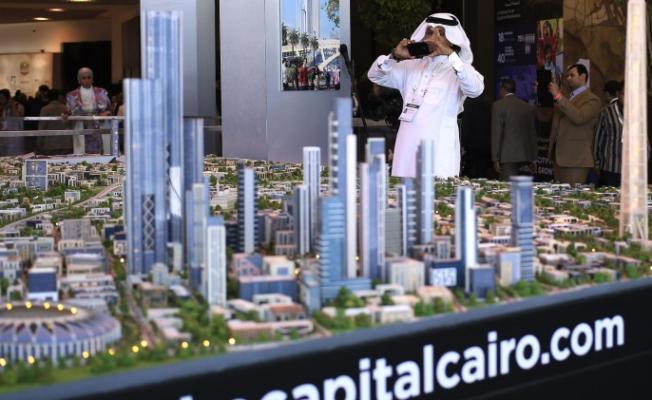 مجسم لمشروع العاصمة الجديدة لمصر عرض بالمؤتمر