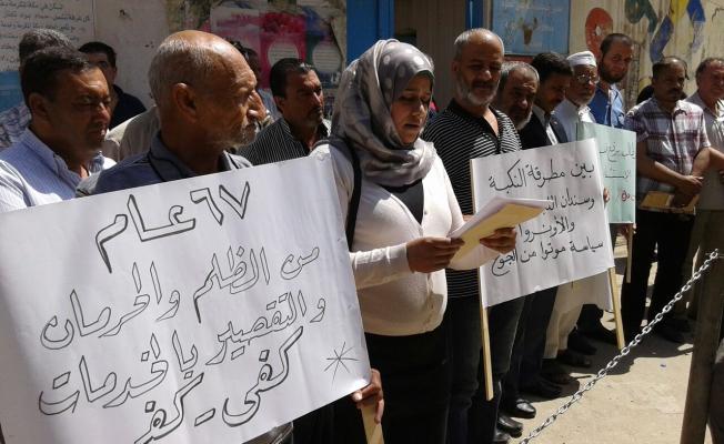 صورة من الاعتصام في عين الحلوة