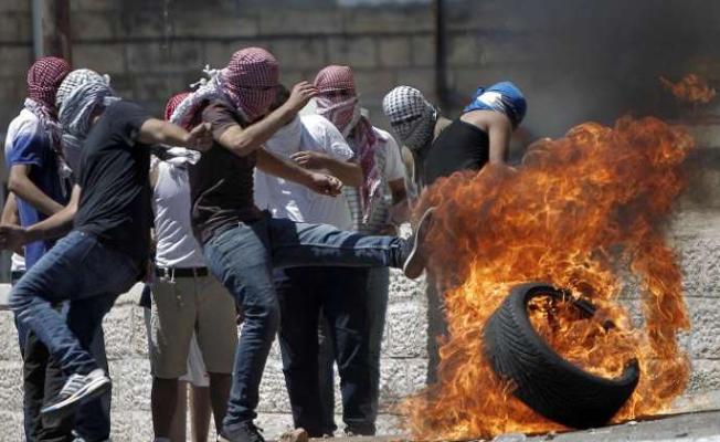 مواجهات بين الفلسطينيين وقوات العدو