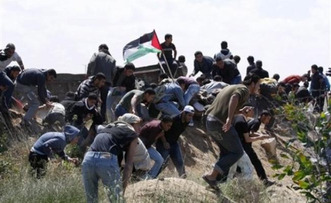خلال مواجهات مع العدو الصهيوني على حدود قطاع غزة