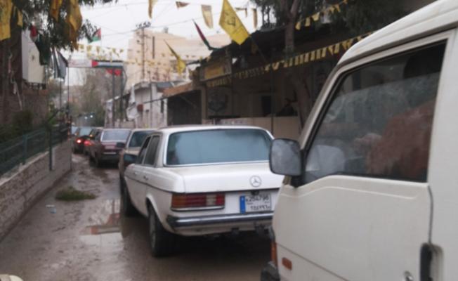 زحمة سير خانقة على مداخل عين الحلوة