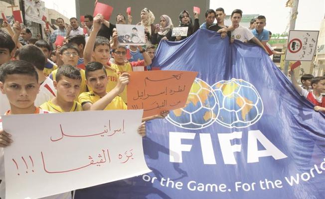 اثناء مظاهرة ضد اسرائيل