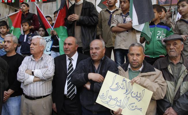 لقطة من النشاط في مخيم شاتيلا
