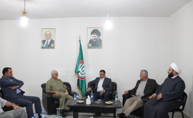 صورة أثناء اللقاء