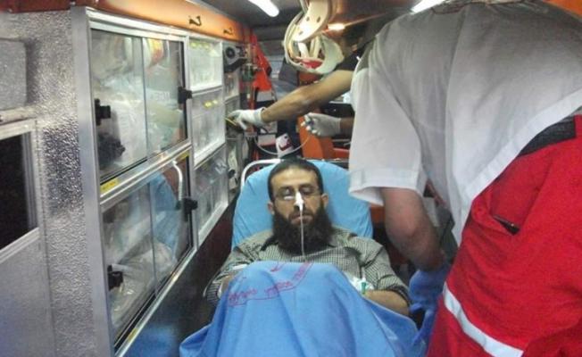 الشيخ خضر عدنان في مشفى المقاصد