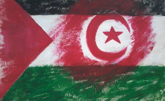 علم تونس وفلسطين