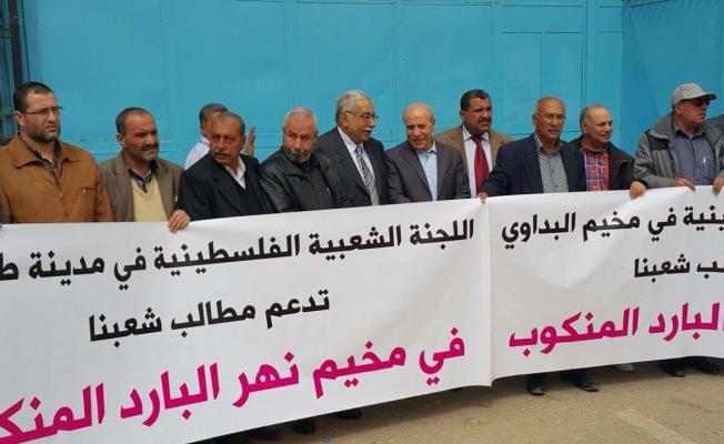 لقطة من الاعتصام في بيروت