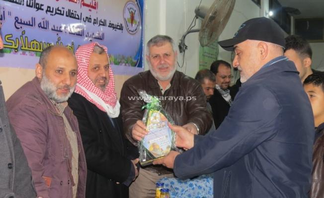 خلال حفل تكريمي عوائل شهداء الجهاد