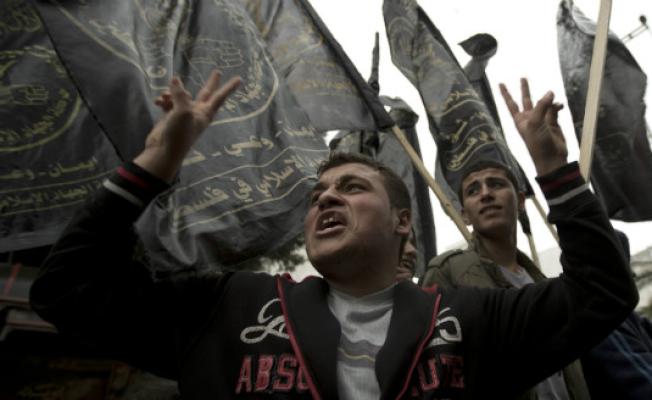 مظاهرة لحركة الجهاد الإسلامي (أرشيف)