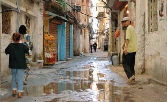 أحد شوارع مخيمات لبنان (أرشيف)