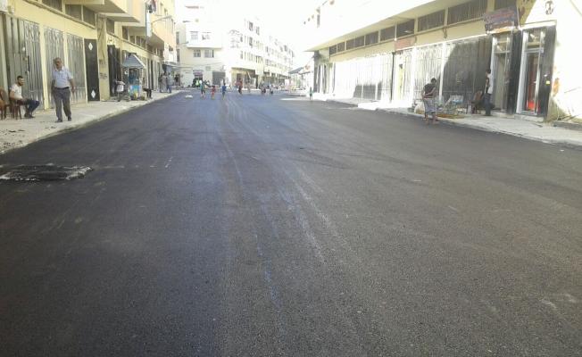 تزفيت الشارع العام في نهر البارد