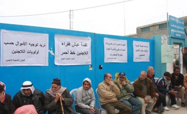وقفة احتجاجية ضد سياسة الأونروا (أرشيف)
