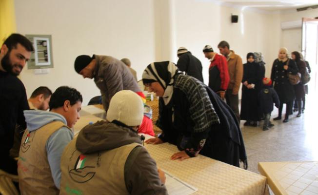 اثناء عملية التوزيع