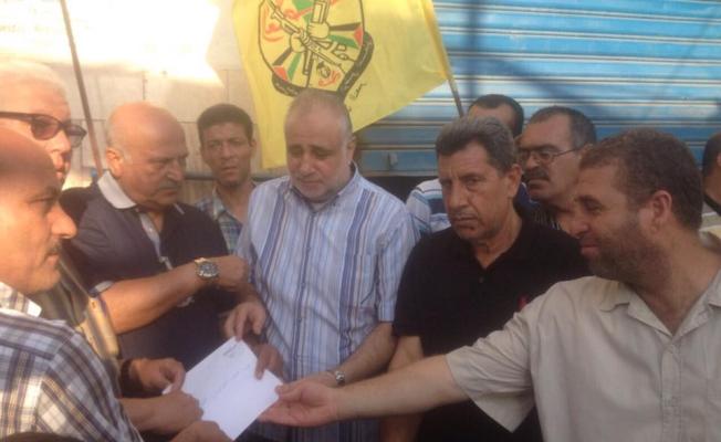 خلال الوقفة التضامنية في عين الحلوة