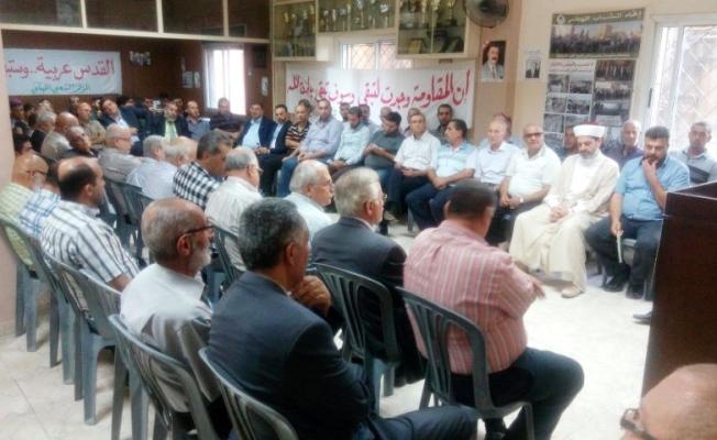 لقاء تضامني مع فلسطين في طرابلس