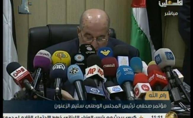 رئيس المجلس الوطني الفلسطيني سليم الزعنون