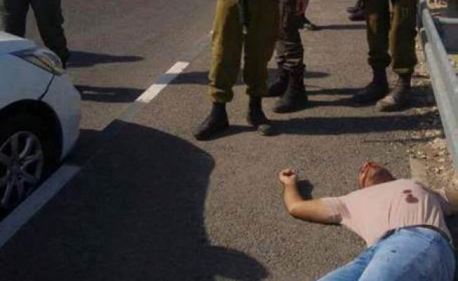 من مكان إعدام السائق الفلسطيني 