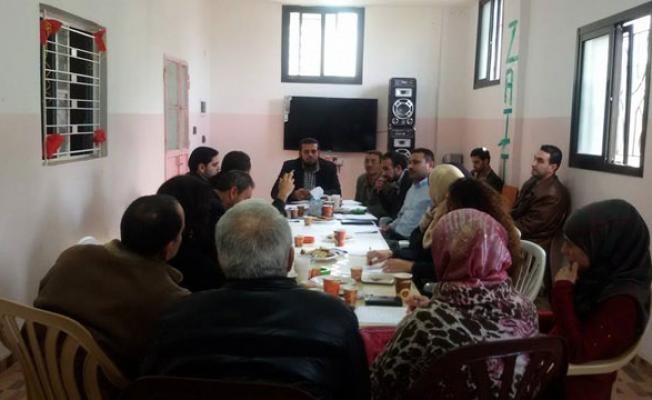 اجتماع المؤسسات الفلسطينية في عين الحلوة 