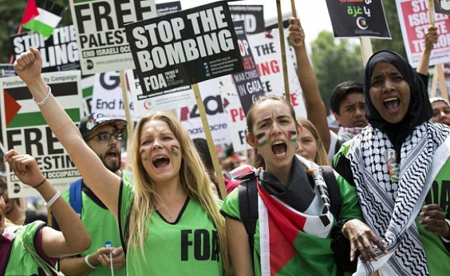مسيرات في لندن داعمة لفلسطين