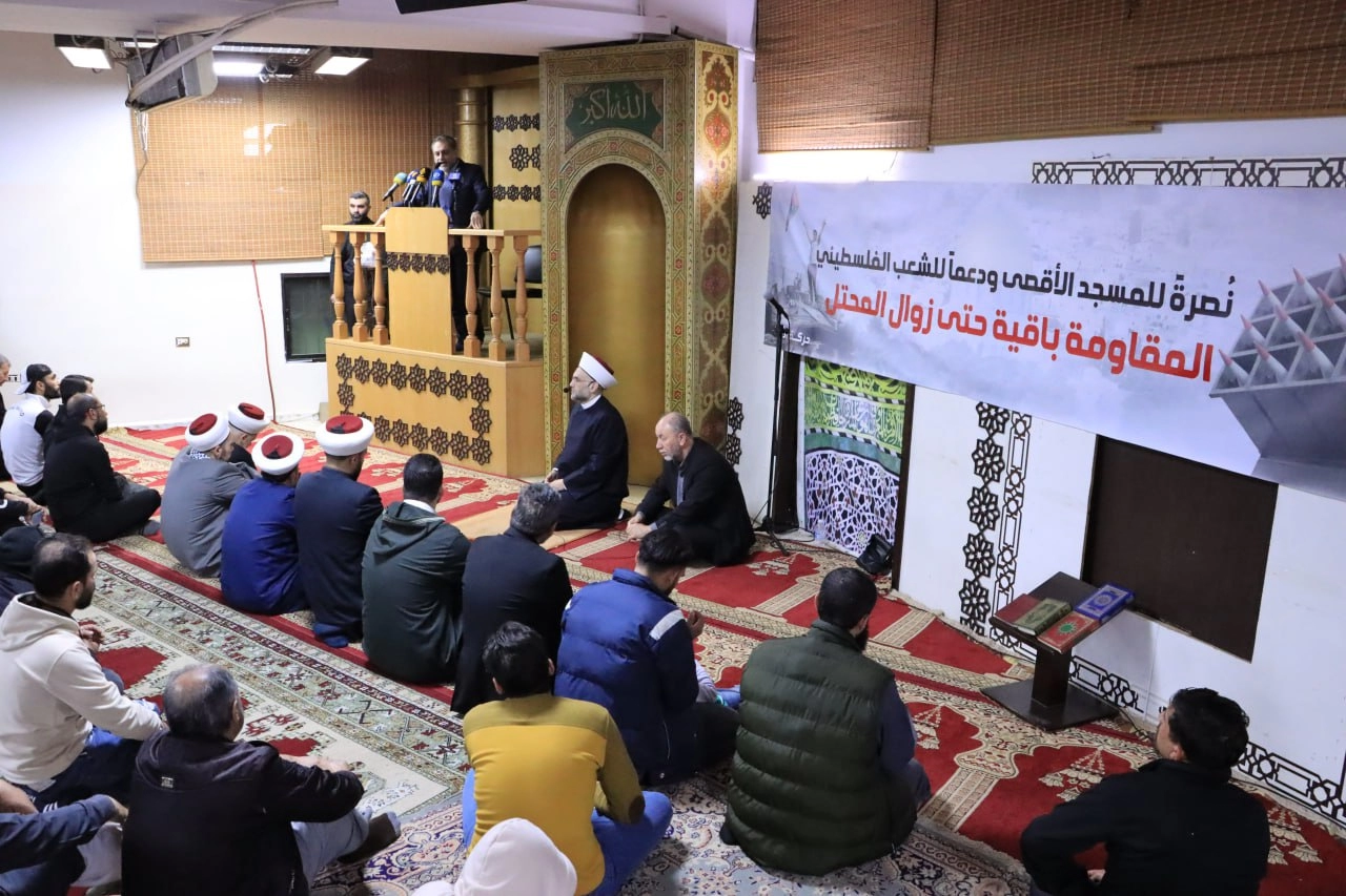 من جامع الدعوة في بيروت