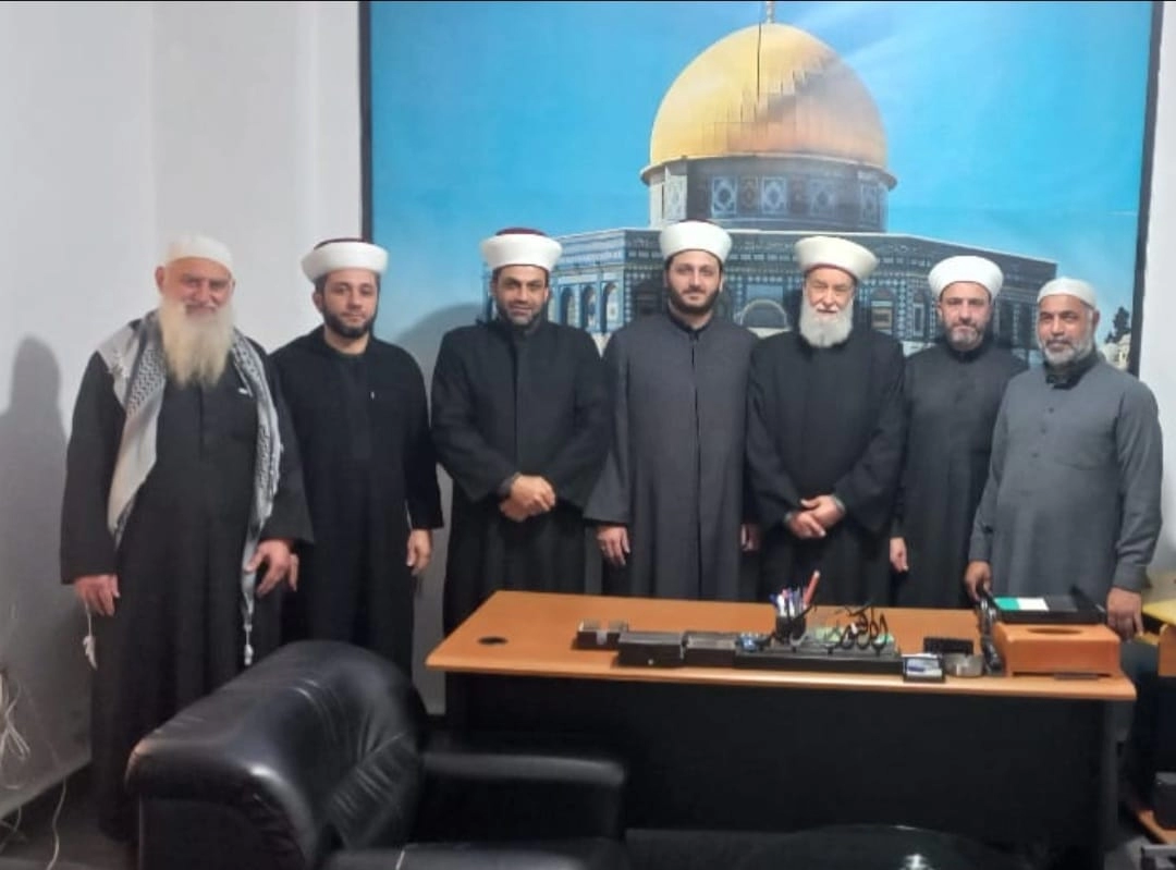 ملتقى دعاة فلسطين في لبنان يزور تجمع العلماء المسلمين
