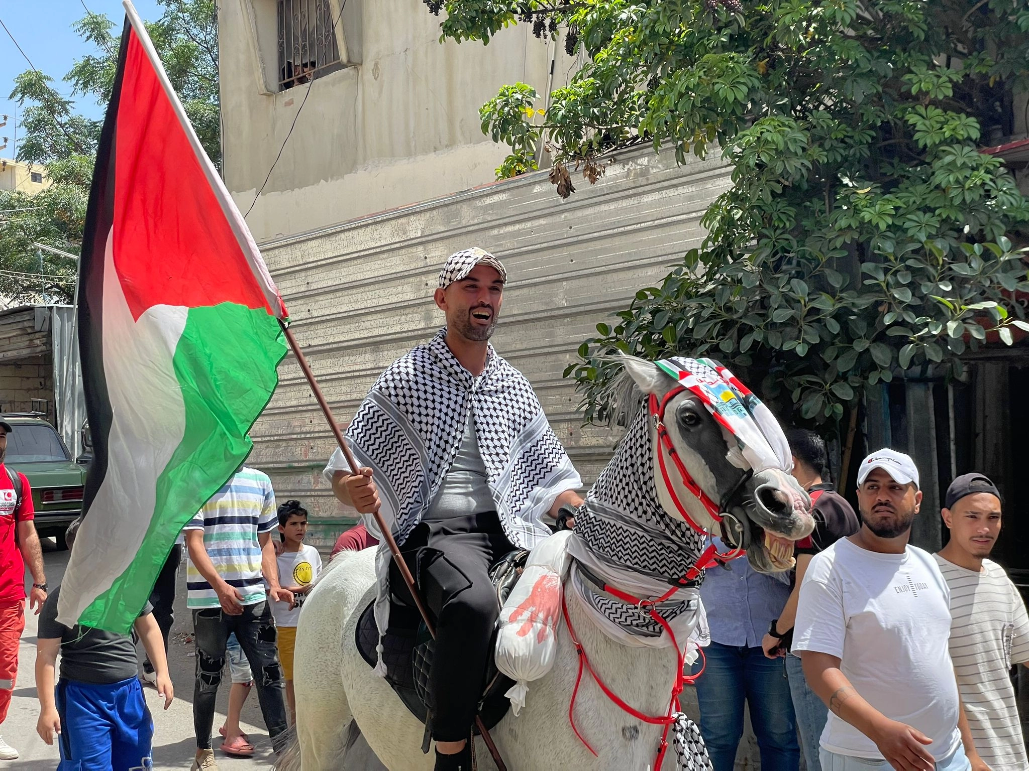من المسيرة في عين الحلوة 3