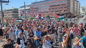 تظاهرات السويد