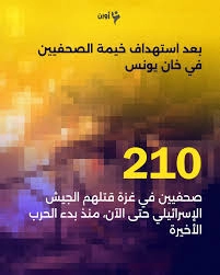 شهداء الصحافة في غزة