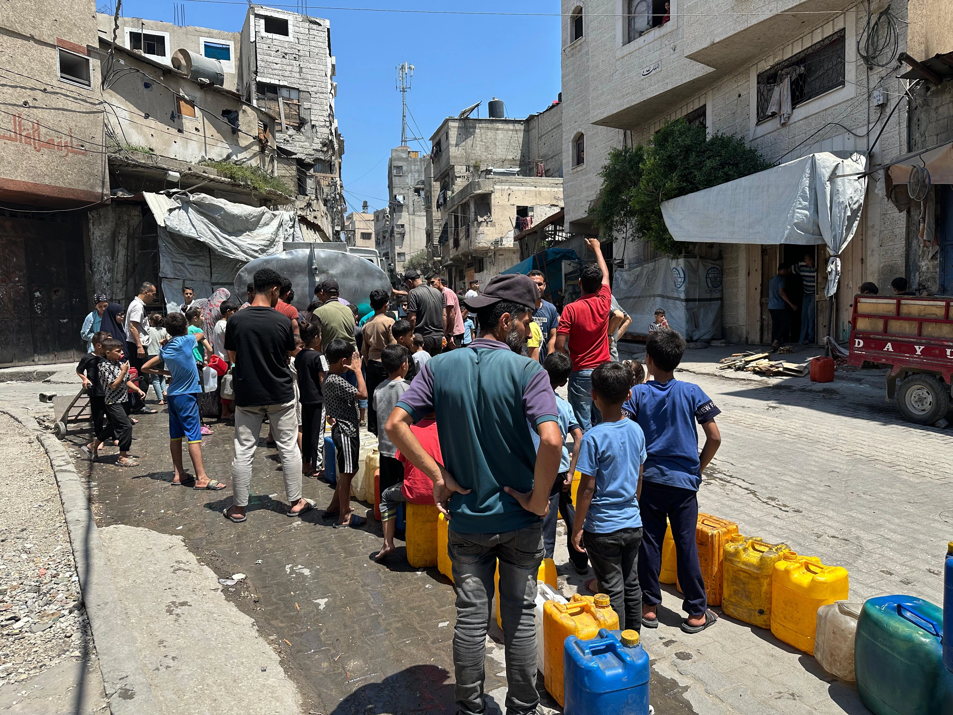 المياه الى فزة 1