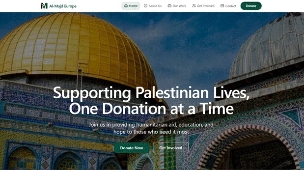 موقع المجد اوروبا