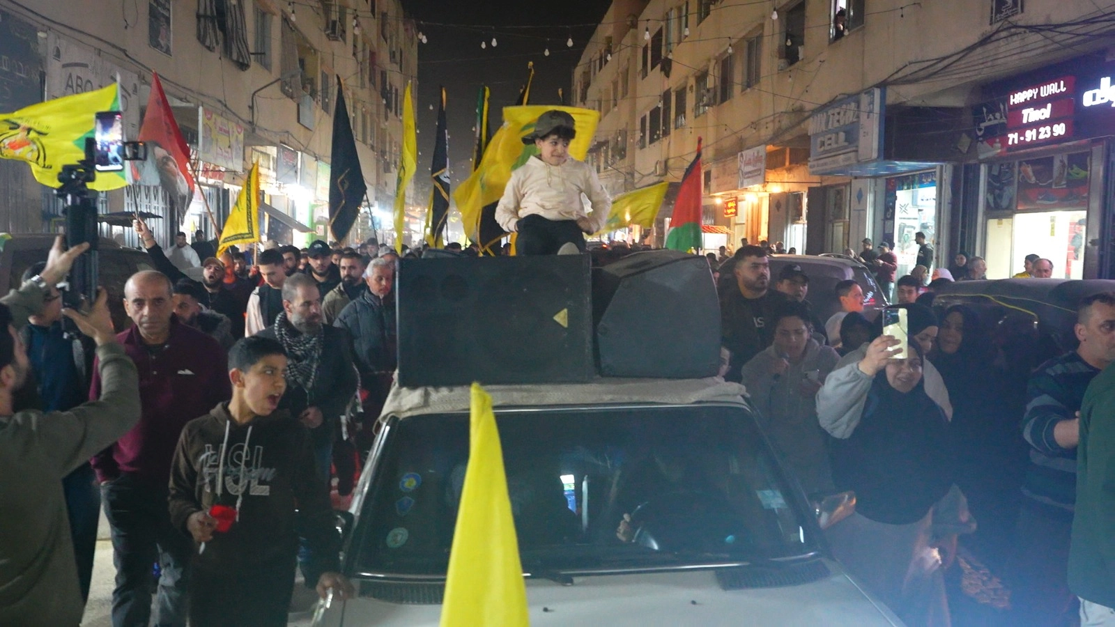 خلال المسيرة في البارد 5