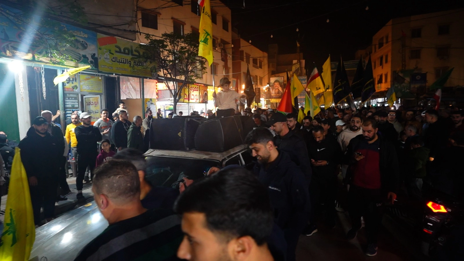 خلال المسيرة في البارد 2