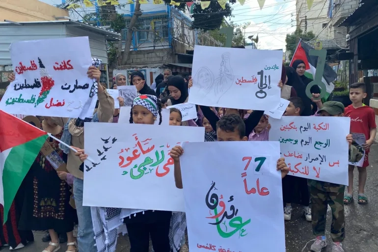اللاجئون الفلسطينيون في لبنان والنكبة